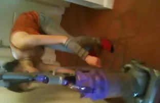 video porn Muschirubbeln on the armrest