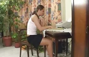 video porn Brunette beauty shows her underboobs outside